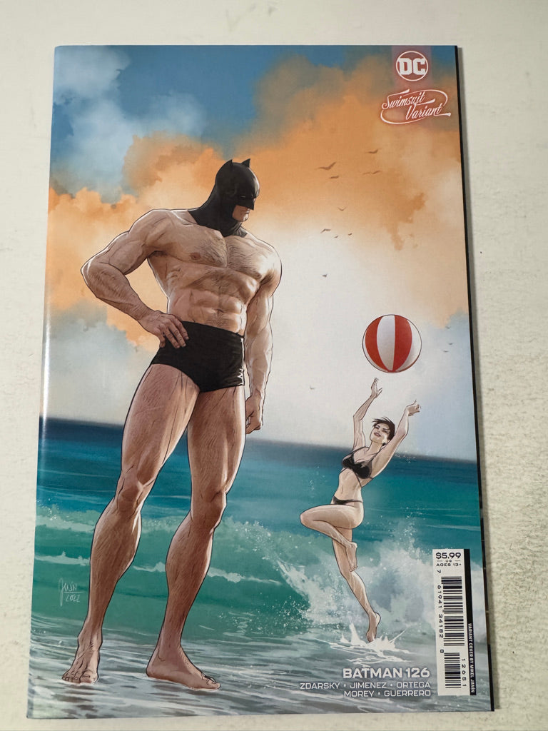 BATAMN #126 Vol 3 NM Mikel Janin Swimsuit Variant