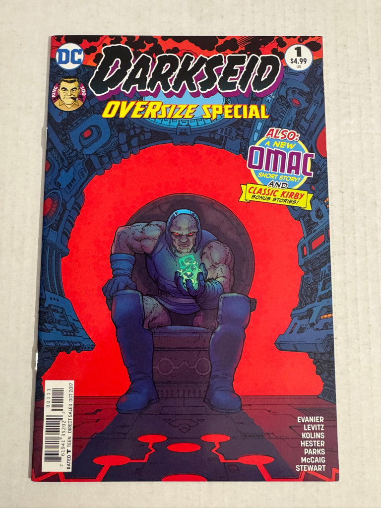 DARKSEID OVERSIZE SPECIAL #1 NM- Chris Burnham Cover