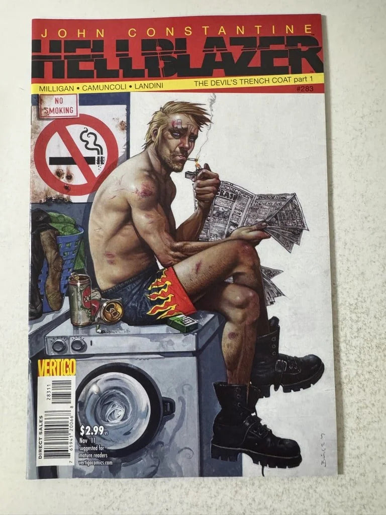 HELLBLAZER #283 VF/NM Simon Bisley Cover