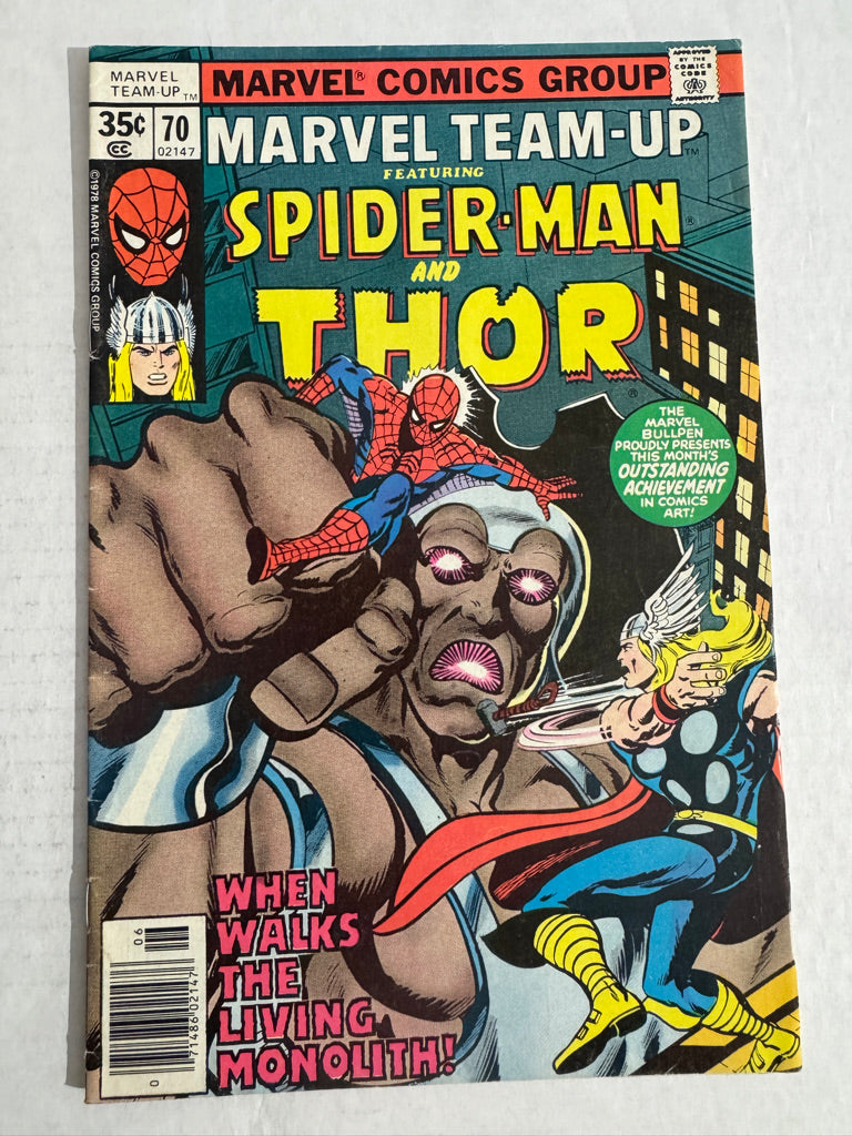 MARVEL TEAM-UP #70 FN