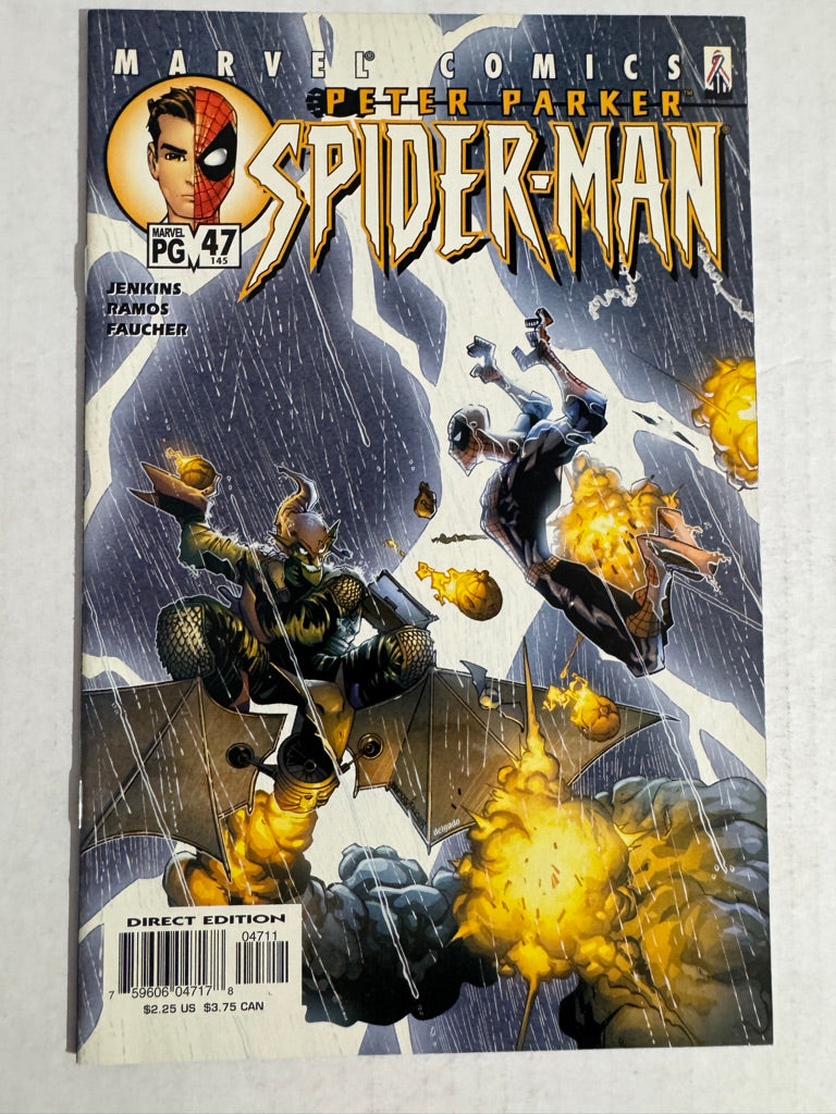 PETER PARKER SPIDER-MAN #47 NM- Humberto Ramos Cover