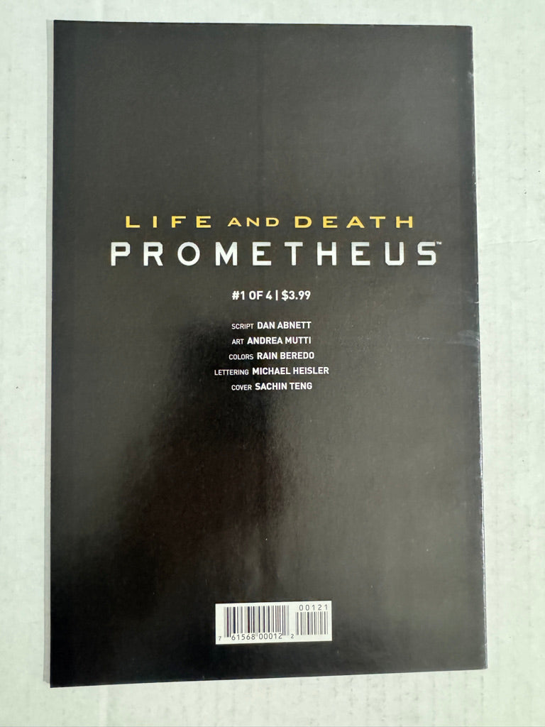 PROMETHEUS Life and Death #1 NM- Sachin Teng Variant