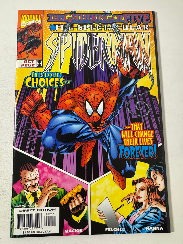 SPECTACULAR SPIDER-MAN #262 NM