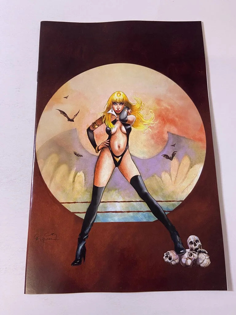 DRACULINA #2 NM 1:20 Virgin Frazetta Homage Variant