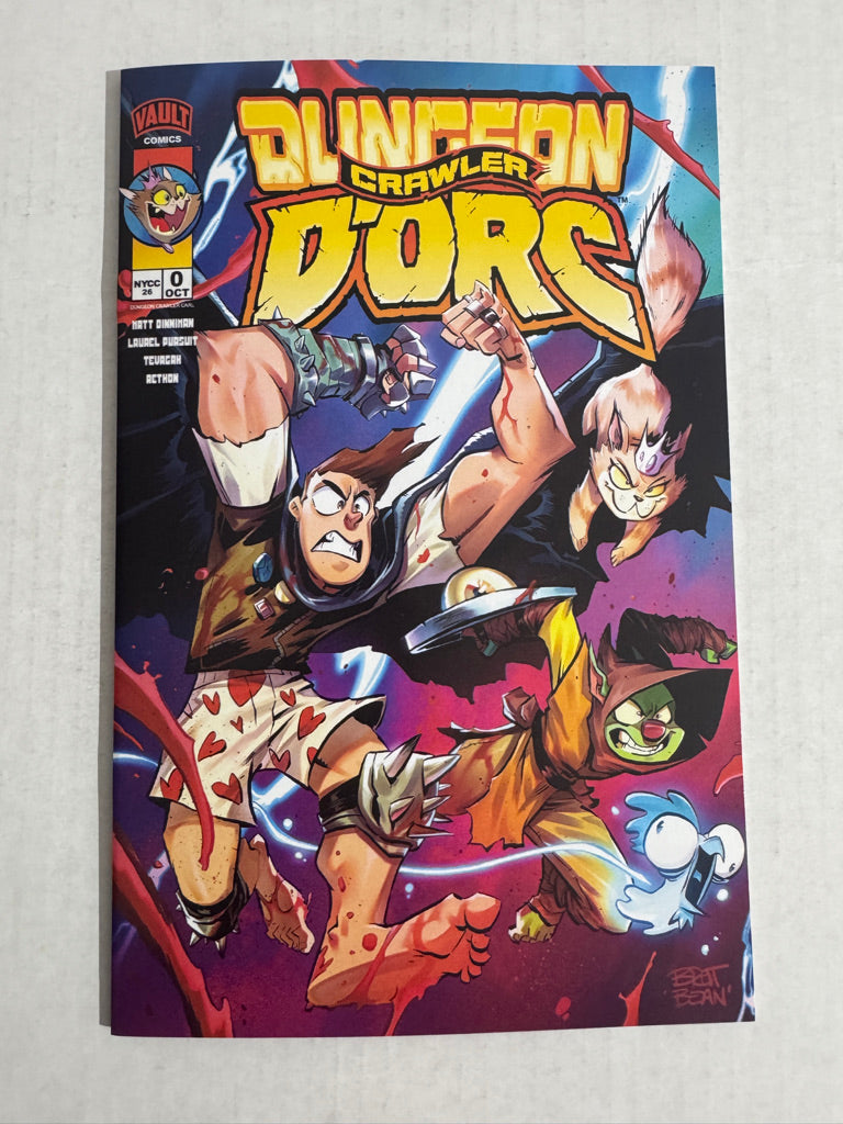 DUNGEON CRAWLER CARL #0 NM NYCC Brett Bean D'Orc Variant