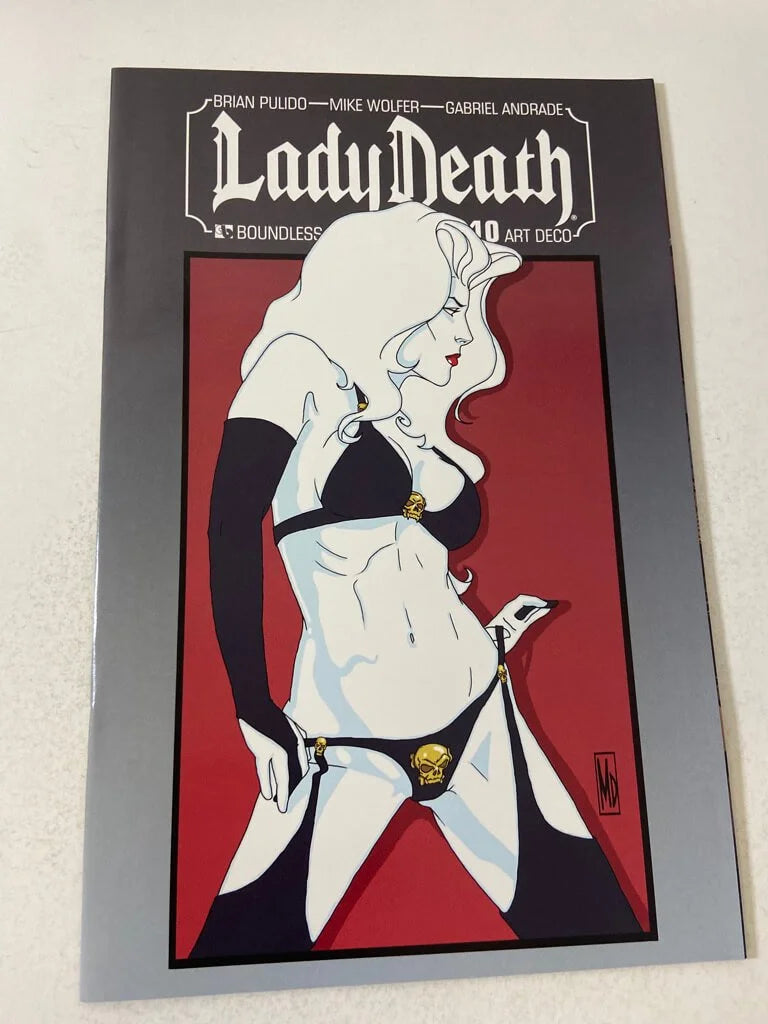 LADY DEATH #10 NM Art Deco Variant