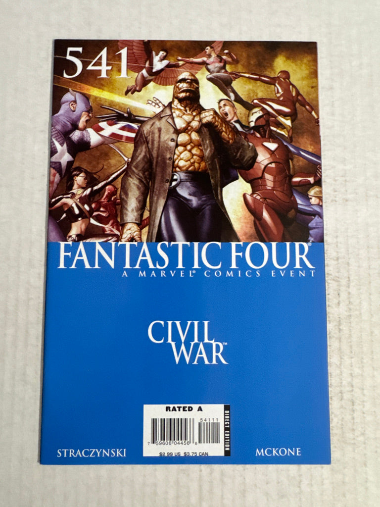 FANTASTIC FOUR #541 Adi Granov Cover