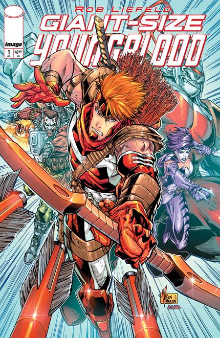 PRE-SALE: GIANT SIZE YOUNGBLOOD (ONE SHOT) CVR C V KEN MARION VAR