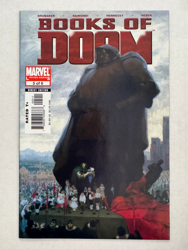 BOOKS OF DOOM #5 NM- Paulo Rivera Cover