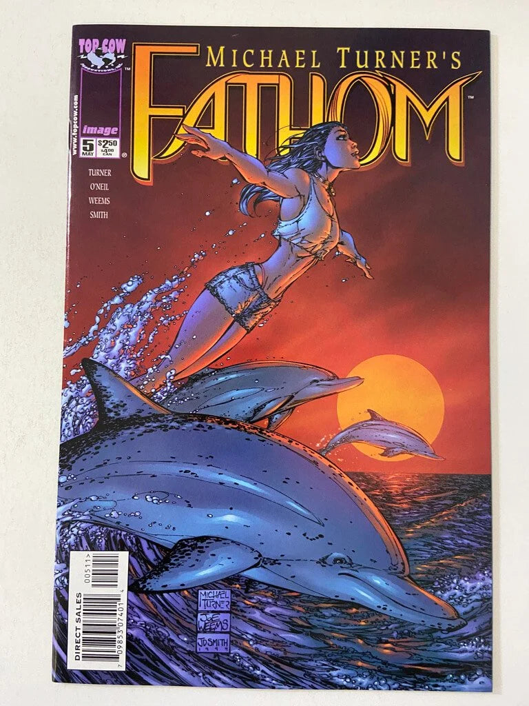 FATHOM #5 NM Michael Turner Cover