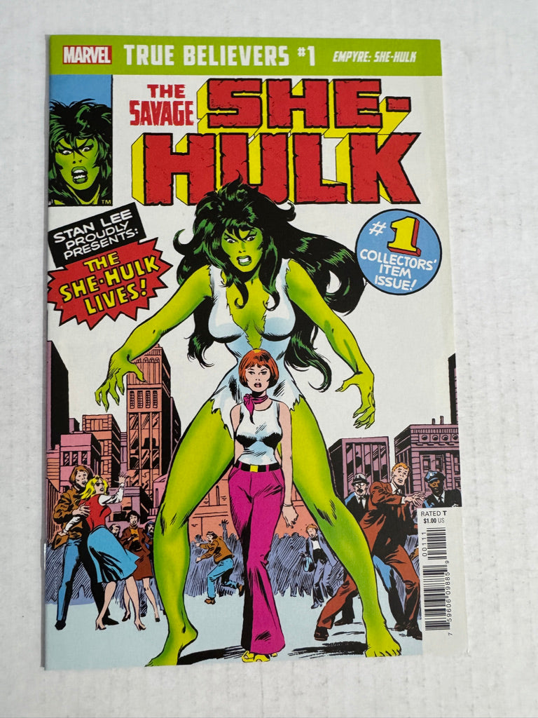 SAVAGE SHE-HULK #1 NM True Believers Variant