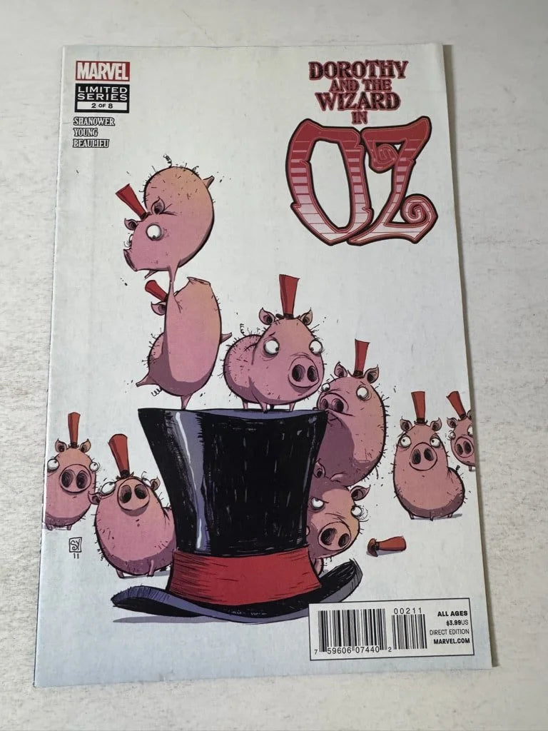 DOROTHY AND THE WIZARD IN OZ #2 VF- Skottie Young Cover