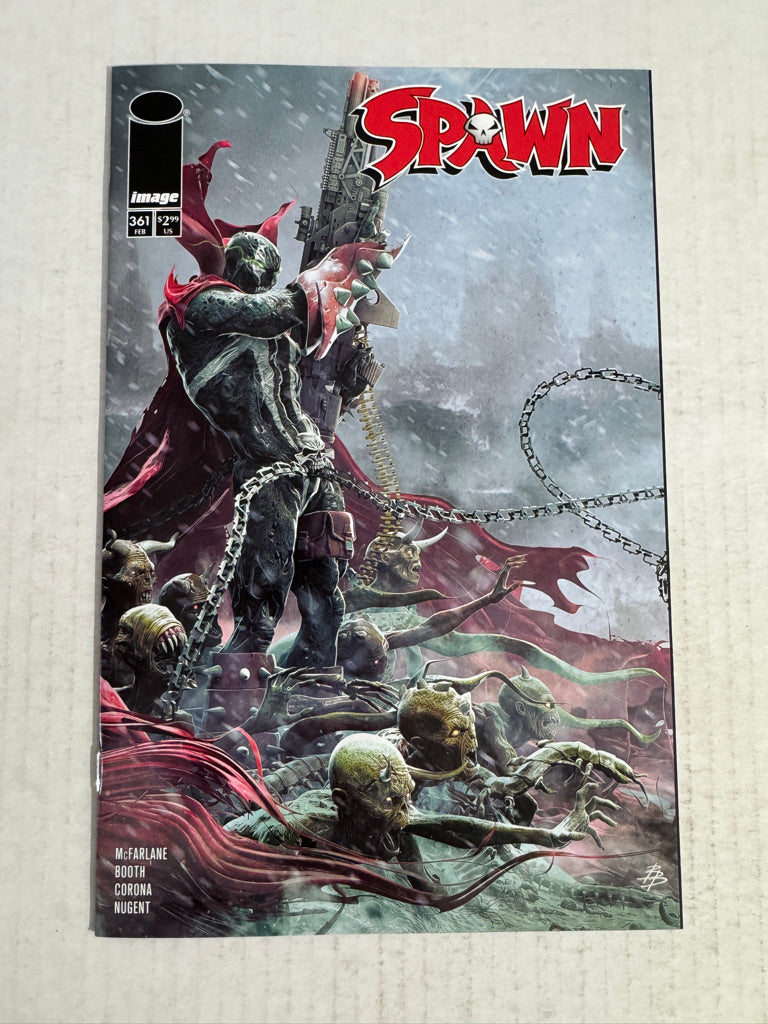 SPAWN #361 NM Bjorn Barends Cover