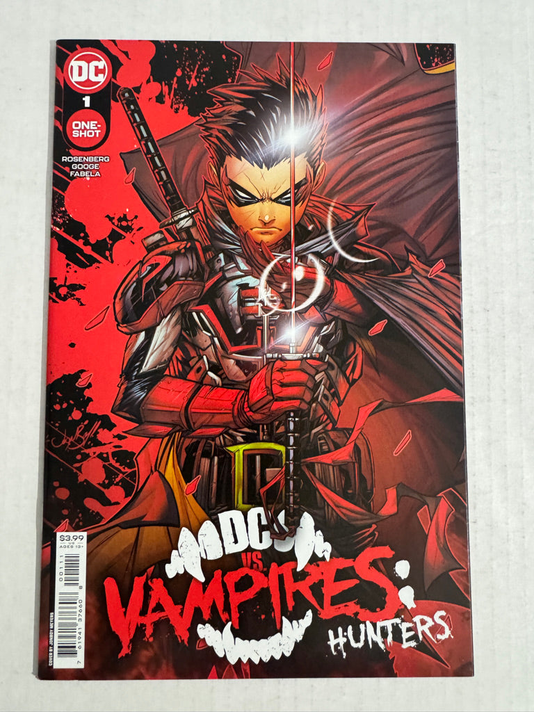 DC VS VAMPIRES Hunters #1 NM Jonboy Meyers Cover