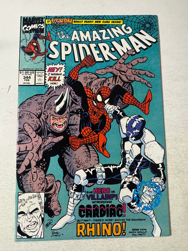 AMAZING SPIDER-MAN #344 1ST APPEARANCE