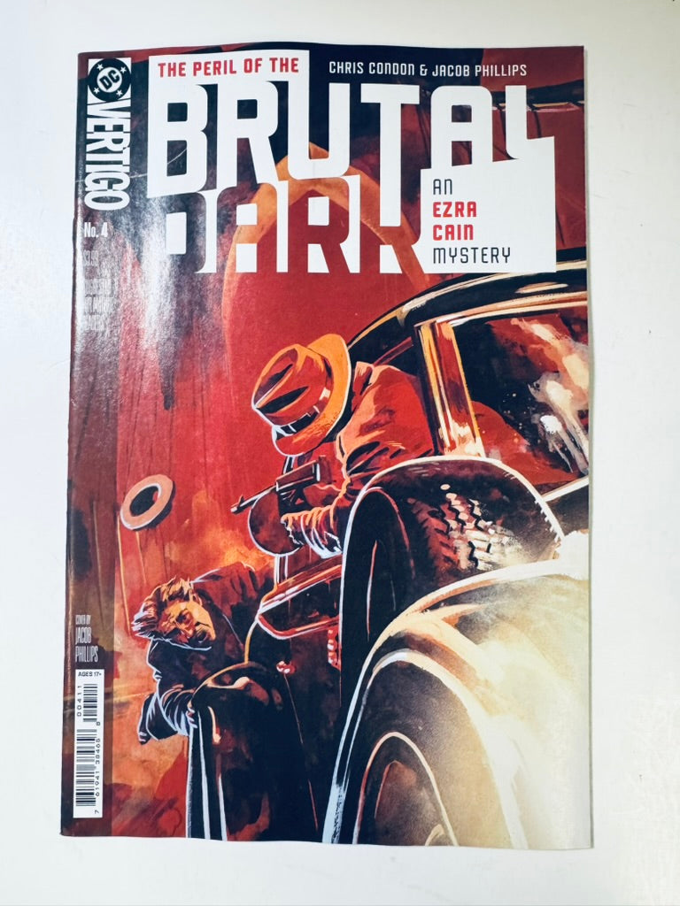 THE PERIL OF THE BRUTAL DARK: AN EZRA CAIN MYSTERY #4 NM