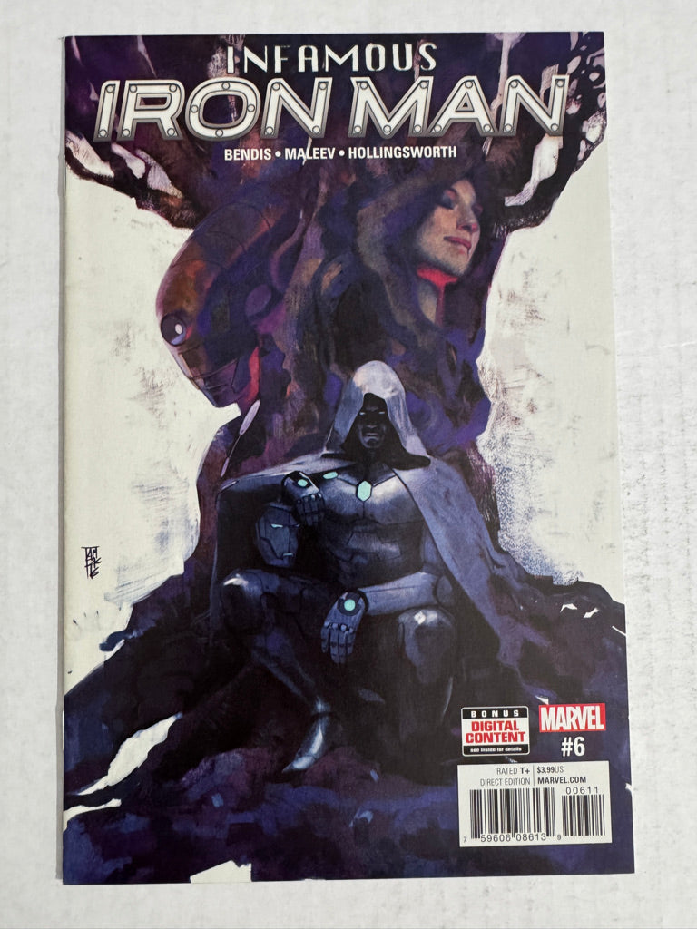 INFAMOUS IRON MAN #6 NM Alex Maleev Cover