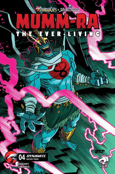 PRE-SALE: MUMM-RA THE EVER LIVING #4 CVR C JOHN AMOR VAR