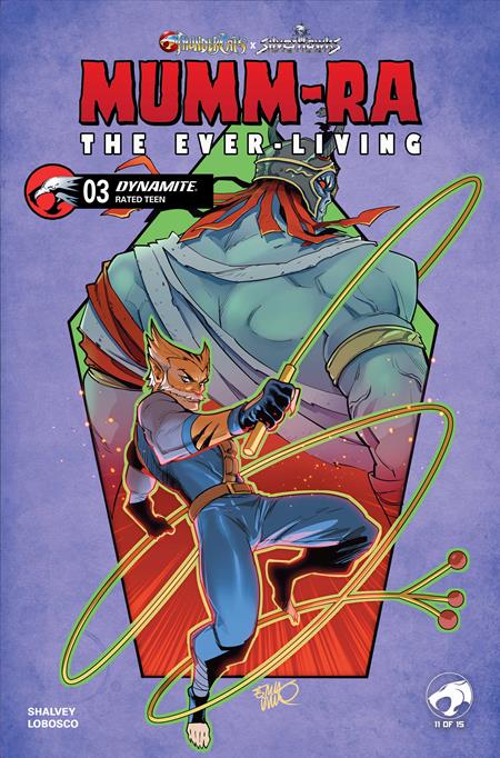 PRE-SALE: MUMM-RA THE EVER LIVING #4 CVR D ERICA D'URSO VAR