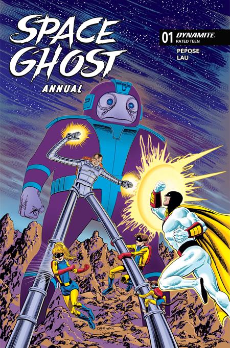PRE-SALE: SPACE GHOST ANNUAL #1 (ONE SHOT) CVR D JERRY ORDWAY VAR
