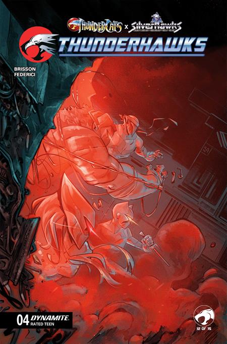 PRE-SALE: THUNDERCATS X SILVERHAWKS THUNDERHAWKS #4 CVR D ALESSANDRO RANALDI VAR