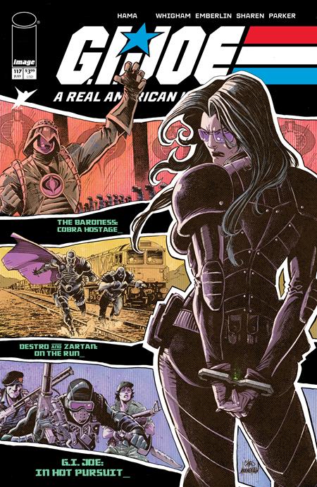 PRE-SALE: GI JOE A REAL AMERICAN HERO #117 HAMA FILES EDITION CVR B CHRIS MOONEYHAM VAR