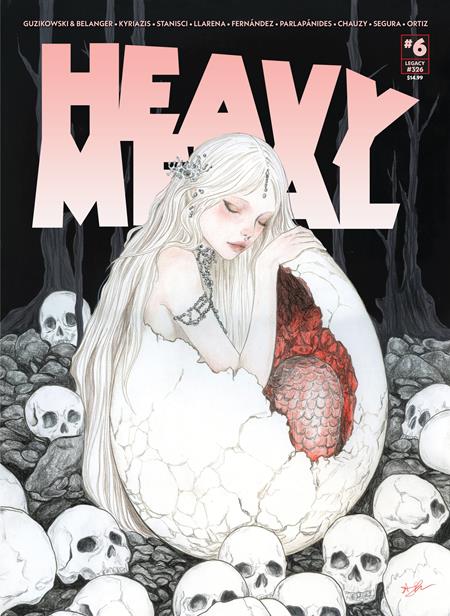 PRE-SALE: HEAVY METAL MAGAZINE #6 CVR B AMANDA M JANSSON VAR (MR)