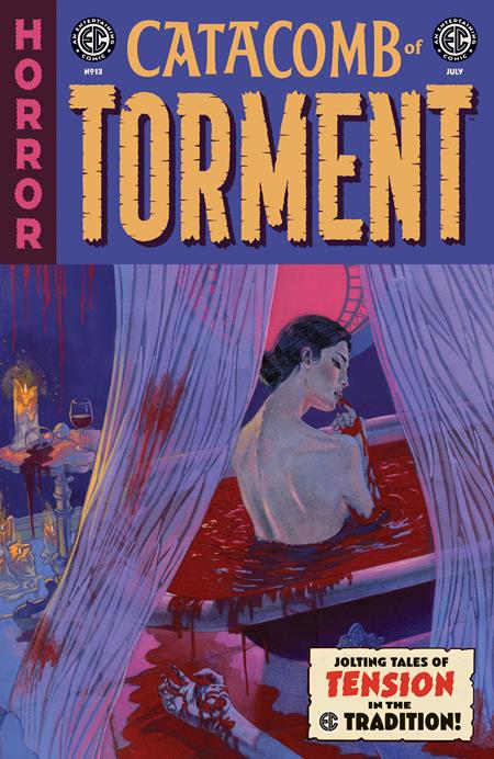 PRE-SALE: EC CATACOMB OF TORMENT #13 CVR A OLIVER DOMINGUEZ
