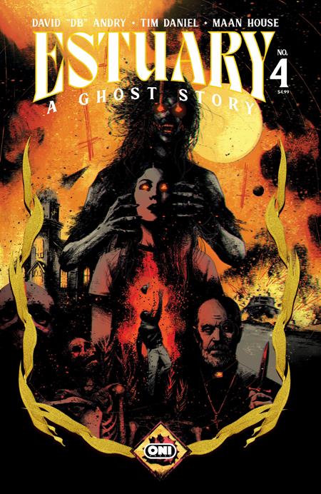 PRE-SALE: ESTUARY A GHOST STORY #4 (OF 4) CVR A MAAN HOUSE