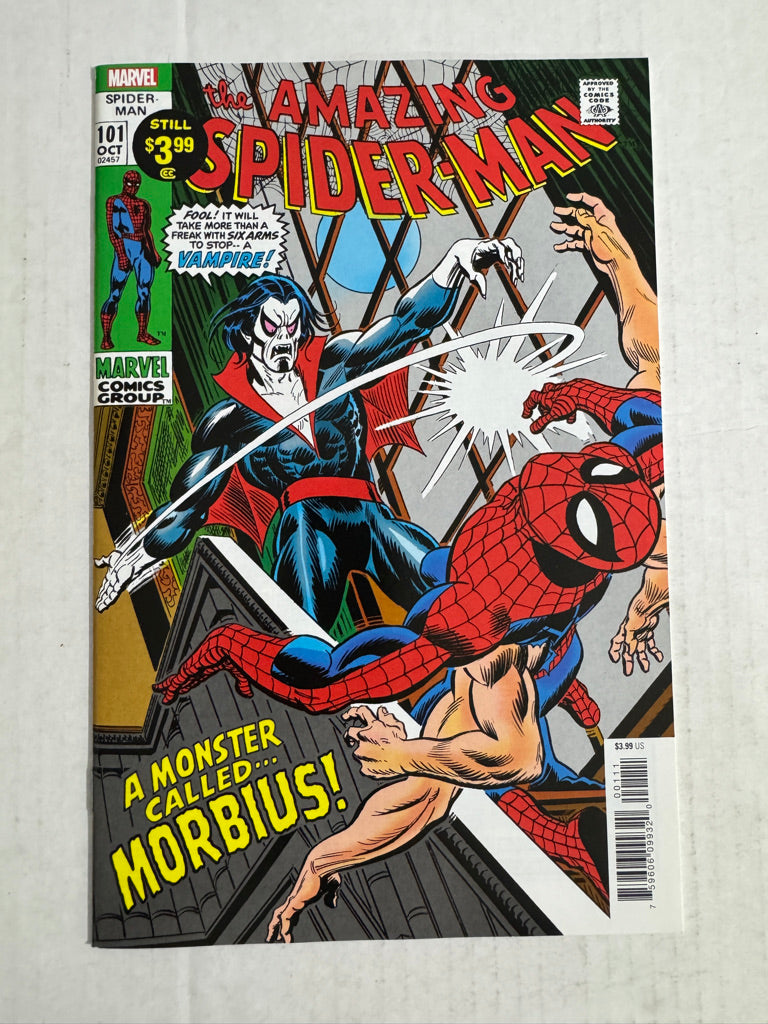 AMAZING SPIDER-MAN #101 Facsimile