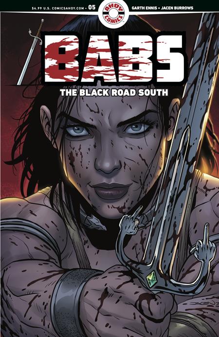 PRE-SALE: BABS THE BLACK ROAD SOUTH #5 (OF 6) CVR A JACEN BURROWS (MR)