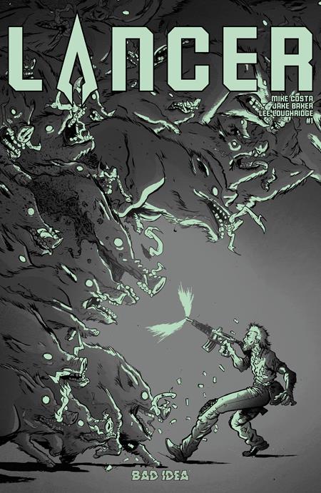 PRE-SALE: LANCER #1 (OF 4) CVR I JAKE BAKER GLOW IN THE DARK VAR