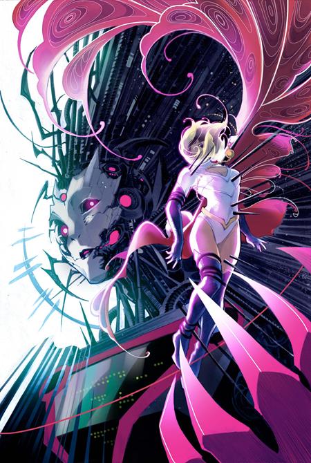 PRE-SALE: JUSTICE LEAGUE UNLIMITED #22 CVR D KAREN S DARBOE CARD STOCK VAR