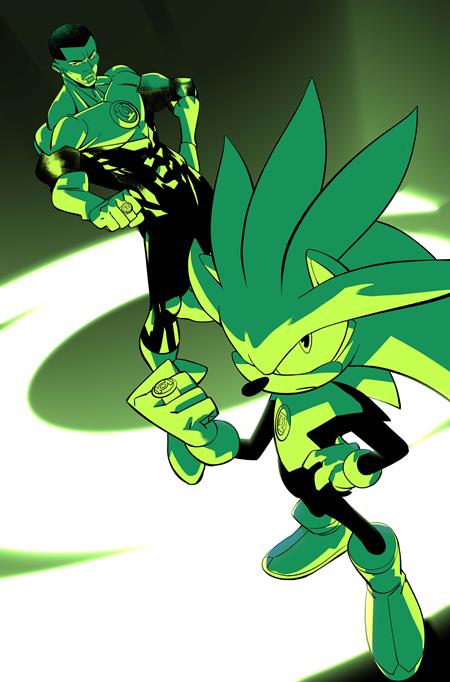 PRE-SALE: DC X SONIC THE HEDGEHOG METAL LEGION #4 (OF 5) CVR C DANIELE DI NICUOLO CARD STOCK VAR