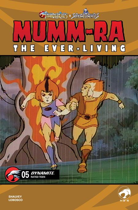 PRE-SALE: MUMM RA THE EVER LIVING #5 CVR E ANIMATION ART VAR