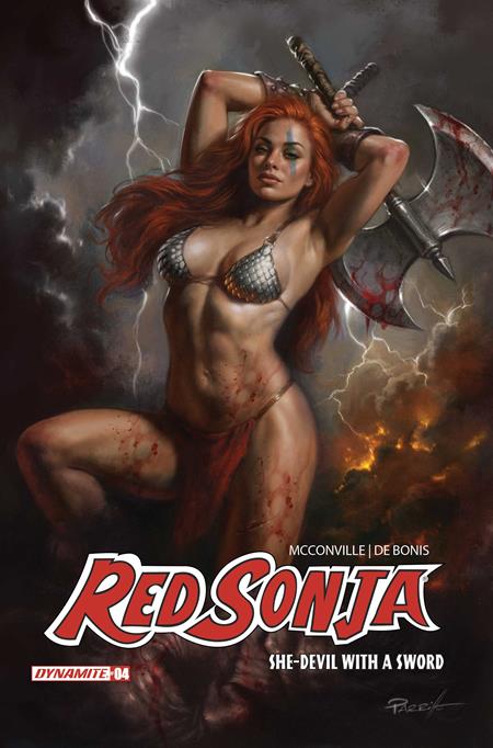 PRE-SALE: RED SONJA SHE DEVIL WITH A SWORD #4 CVR B LUCIO PARRILLO VAR