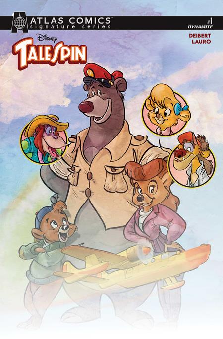 PRE-SALE: TALESPIN #1 CVR H CAT STAGGS ATLAS EDITION SIGNED BY AMANDA DEIBERT AND CAT STAGGS VAR