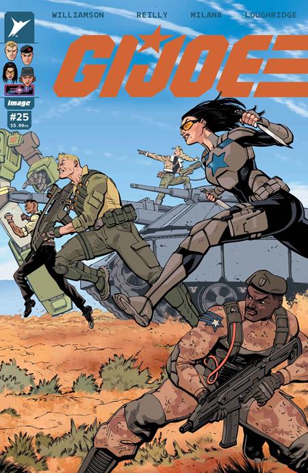 PRE-SALE: GI JOE #25 CVR I TOM REILLY WRAPAROUND FOIL VAR