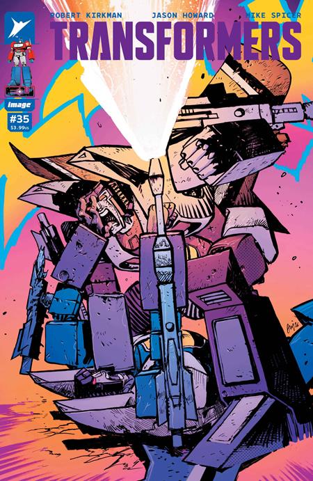 PRE-SALE: TRANSFORMERS #35 CVR B DANIEL WARREN JOHNSON & MIKE SPICER VAR