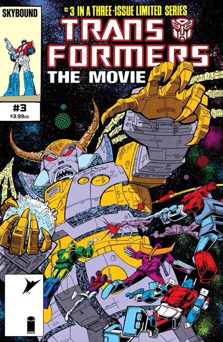 PRE-SALE: TRANSFORMERS THE MOVIE 40TH ANNIVERSARY EDITION #3 (OF 3) CVR B DON PERLIN & IAN AKIN VAR
