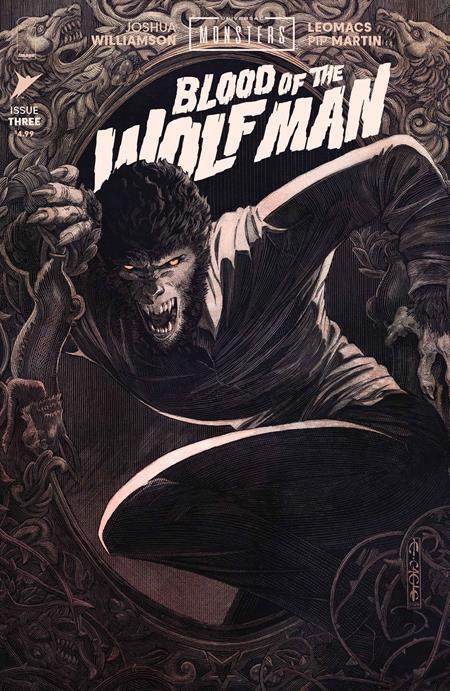 PRE-SALE: UNIVERSAL MONSTERS BLOOD OF THE WOLF MAN #3 (OF 4) CVR B EVAN CAGLE VAR