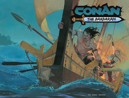 PRE-SALE: CONAN THE BARBARIAN #34 CVR G ESAD RIBIC WRAPAROUND CARDSTOCK VAR (MR)