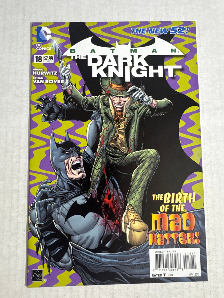 BATMAN THE DARK KNIGHT #18 Vol 2 NM- Ethan Van Sciver Cover