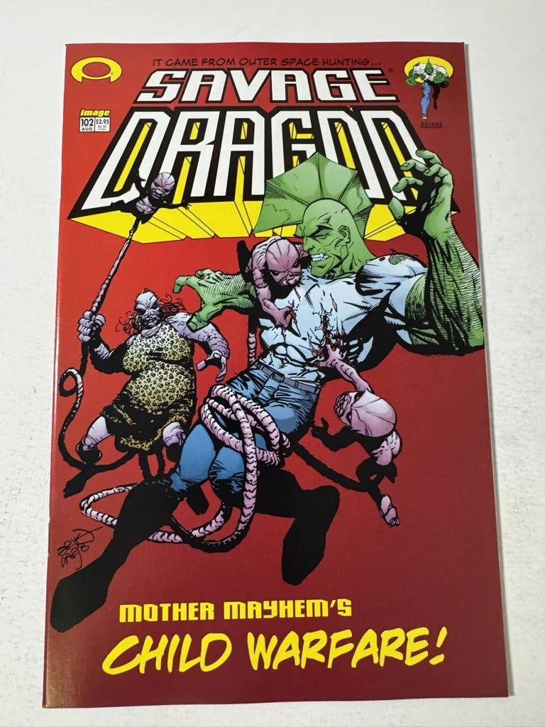 SAVAGE DRAGON #102 NM INVINCIBLE #1 PREVIEW