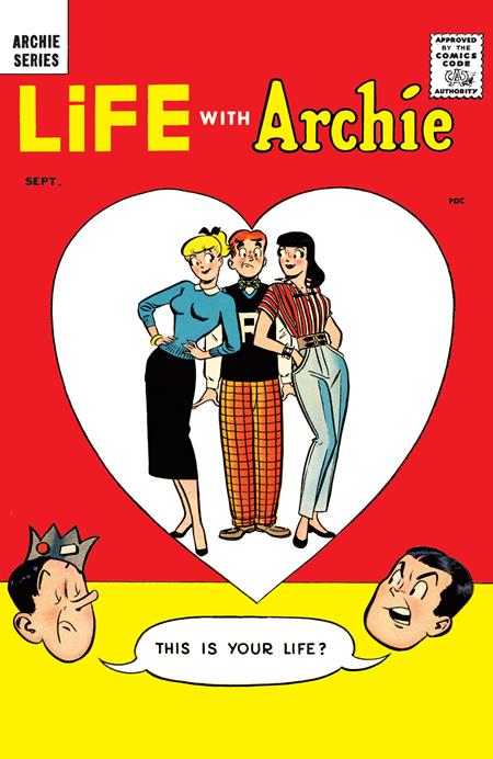 PRE-SALE: LIFE WITH ARCHIE #1 FACSIMILE CVR A HARRY LUCEY TERRY SZENICS