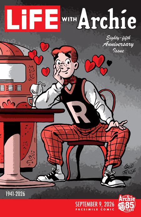 PRE-SALE: LIFE WITH ARCHIE #1 FACSIMILE CVR B GEORGE FRESE LIFE MAGAZINE VAR