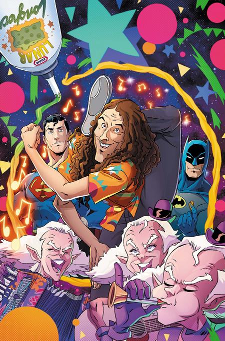 PRE-SALE: BATMAN SUPERMAN WEIRD AL WORLDS WEIRDEST #1 (ONE SHOT) CVR A DAN SCHOENING