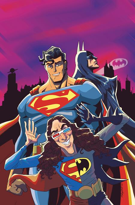 PRE-SALE: BATMAN SUPERMAN WEIRD AL WORLDS WEIRDEST #1 (ONE SHOT) CVR D JERRY GAYLORD CARD STOCK VAR