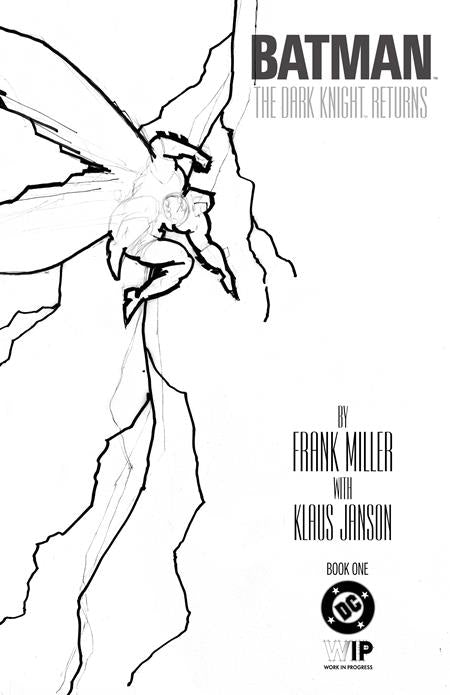 PRE-SALE: DC W.I.P. BATMAN THE DARK KNIGHT RETURNS #1