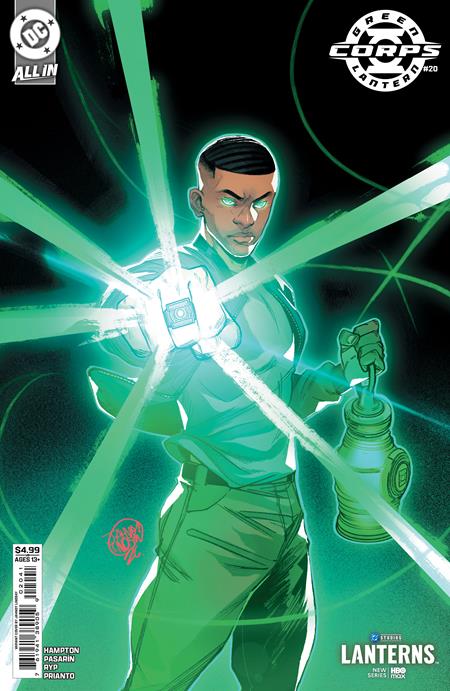 PRE-SALE: GREEN LANTERN CORPS #20 CVR D JAHNOY LINDSAY LANTERNS CARD STOCK VAR